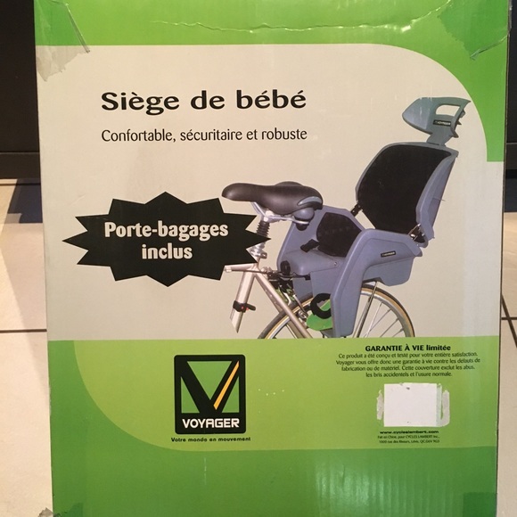 Voyager deluxe baby seat (26” & 700C).  Sealed box - Picture 2 of 5